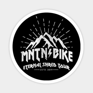 mountain bike mtb gift cycling cyclist heavy metal T-Shirt Magnet
